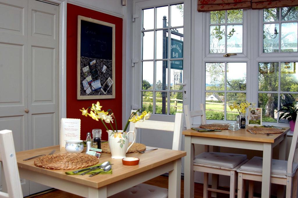 School Farm Bed and Breakfast Blagdon Buitenkant foto
